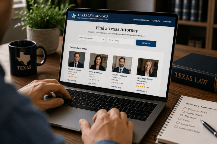 Finding a Texas attorney